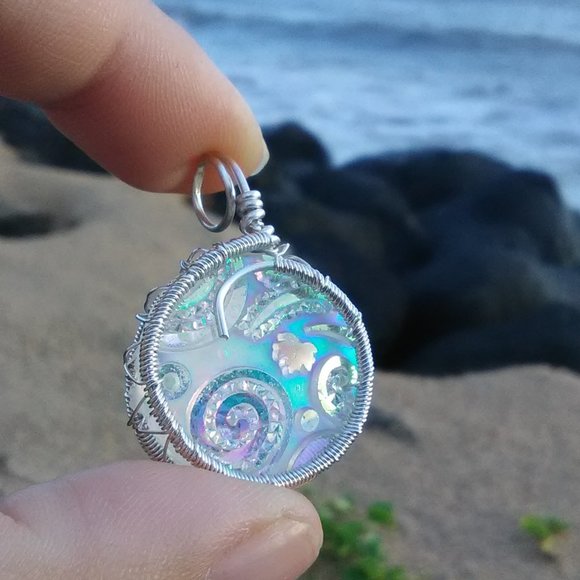 butterflybythesea Jewelry - Fire and Ice Necklace